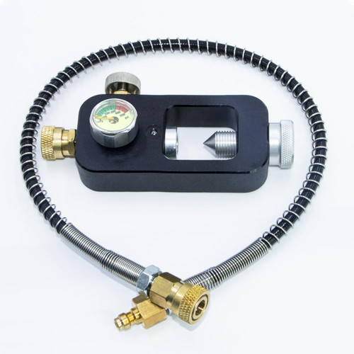 Valve scuba tank adapter - valve,
